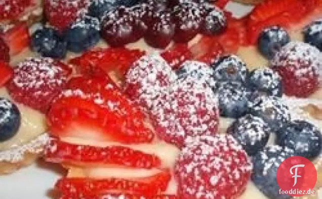 Pudding-Frucht-Törtchen