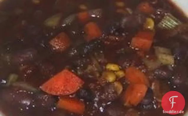 Heddys schwarze und rote Bohnensuppe