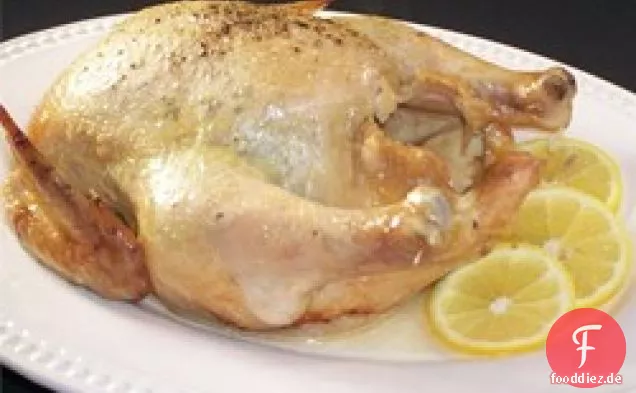 Slow Cooker Zitrone Pfeffer Huhn