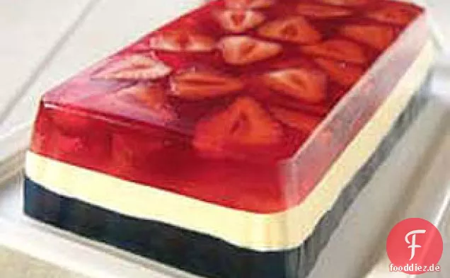 Rot, Weiß & Blau JELL-O Salat