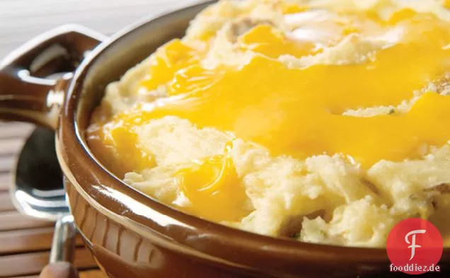 Goldene Kartoffelpüree