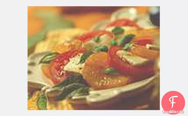 Tomaten & Orangensalat mit Feta