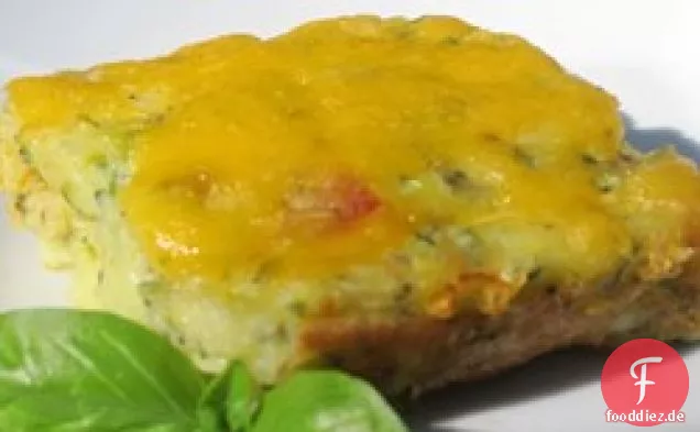 Gebackene Gefüllte Zucchini