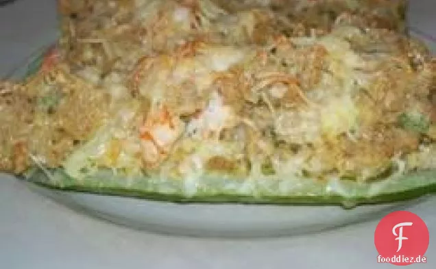 Gefüllte Zucchini Ich