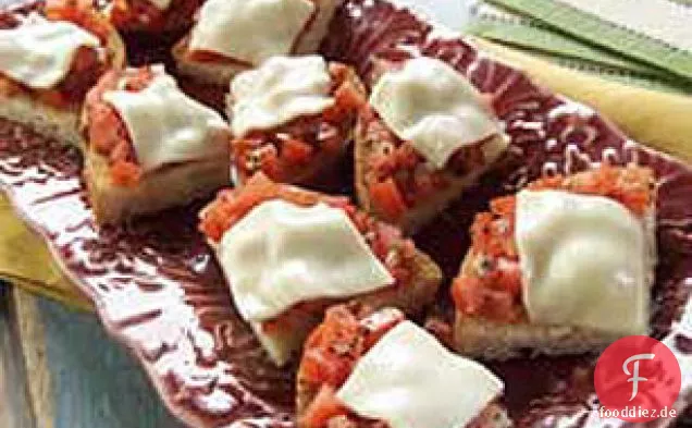 Cheesy Bruschetta