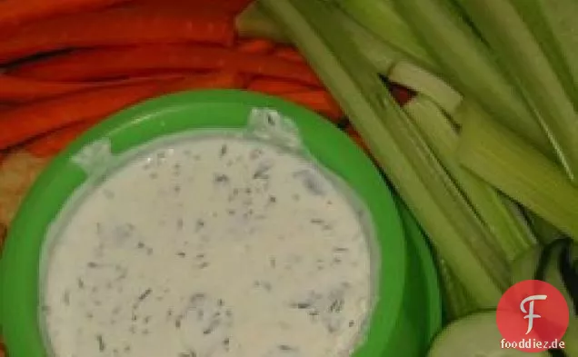Knoblauch-Feta-Dip