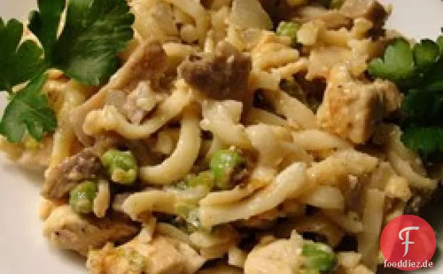Huhn oder Truthahn Tetrazzini Deluxe