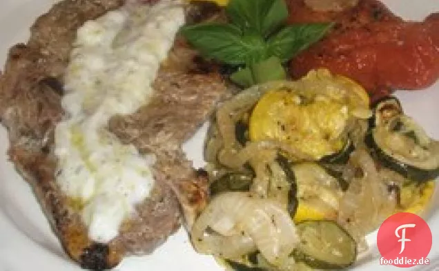 Gegrillte Zitrone & Rosmarin Lammkoteletts