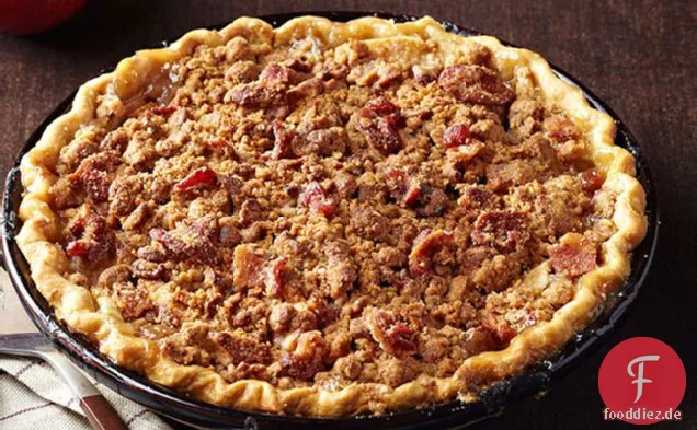 Speck-Bourbon-Apfelkuchen