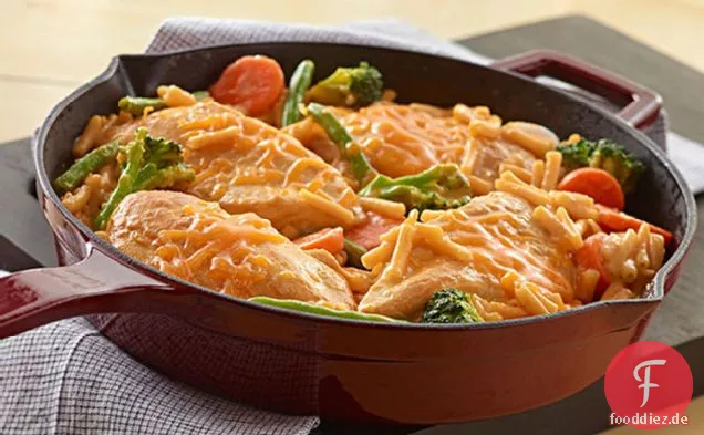 Extra-käsiges Huhn und Nudeln