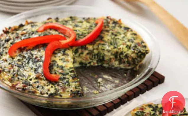 Einfach Cheesy Spinat Backen