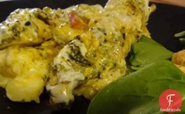 Sauerrahm Huhn und Kartoffeln