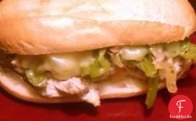 Jeremy ' s Philly Steak und Käse-Sandwich