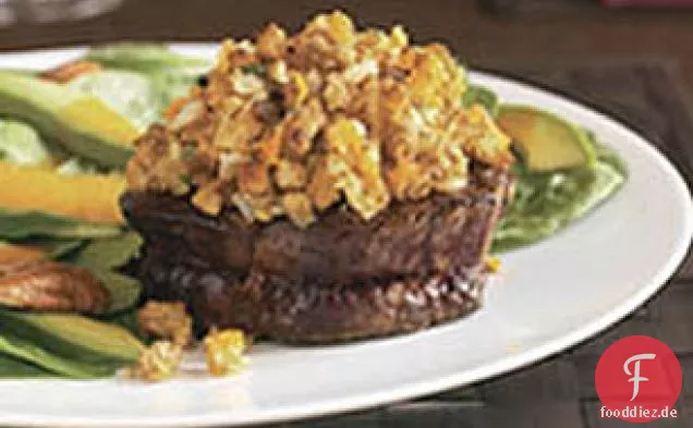 Füllung-gekrönt Rinderfilets