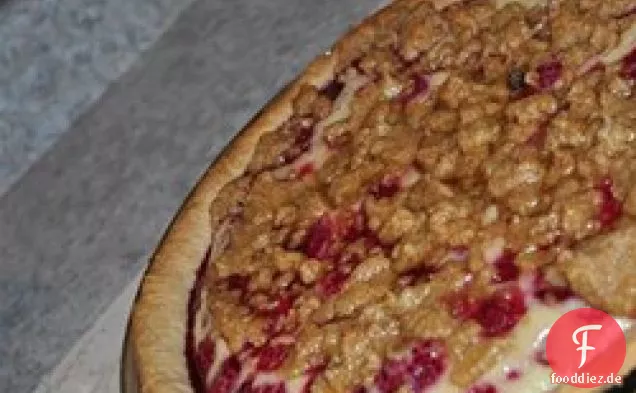 Saure Sahne Himbeerkuchen