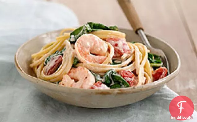 Garnelen in der Liebe Pasta