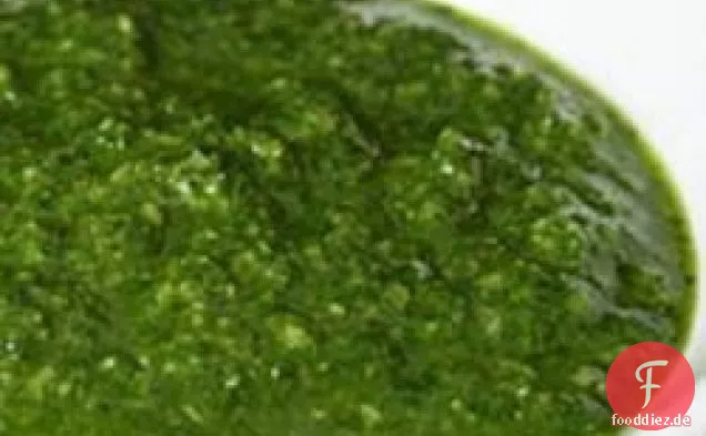 15 Jahre alte Pesto-Sauce