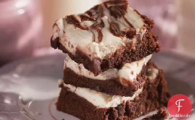 Fudgy Frischkäse Brownies