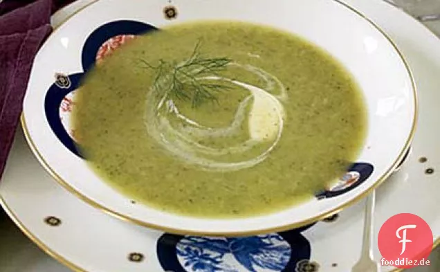 Zucchini-Fenchel-Suppe