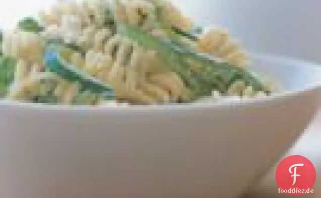 Fusilli Mit Zucchini & Ziegenkäse