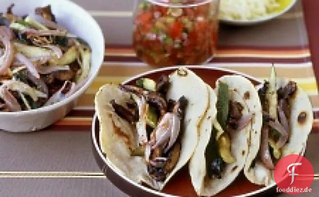 Portobello Und Zucchini Tacos
