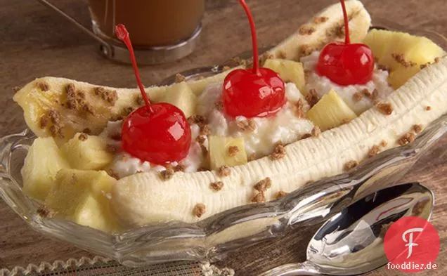 Frühstück Banana Split