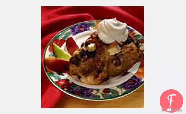 Apfel-Rosinen-Pudding Graham