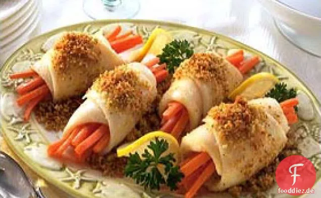 Lemon Sole & Karotte-Bundles