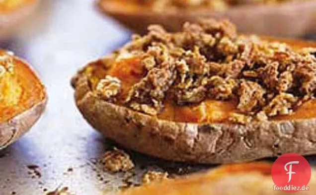 Praline geschlagene Süßkartoffeln