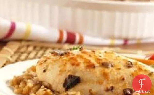 Asiatisches Huhn und Reis