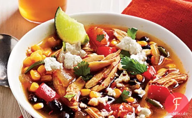 Tex-Mex Hühnersuppe