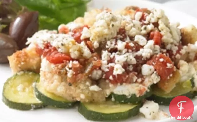 Griechische Zucchini-Backen