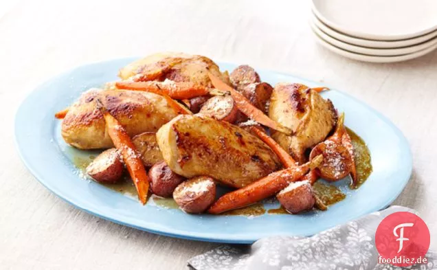 Gebackenes Huhn