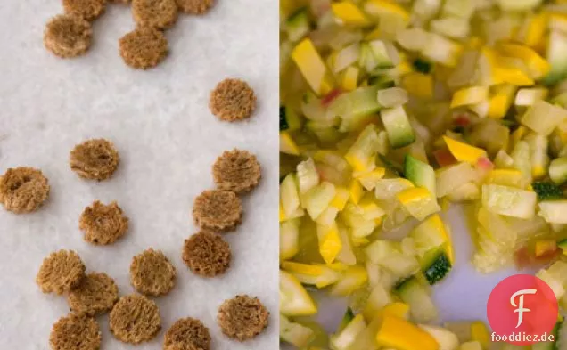 Apfel-Zucchini-Crostini Rezept