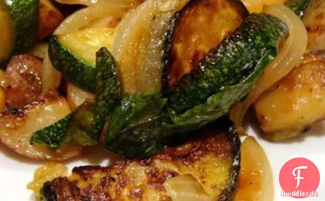 Zucchini-Kartoffel-Hash