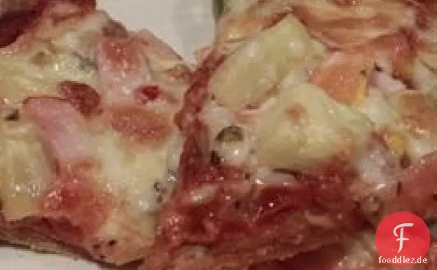 Pizzateig nach neapolitanischer Art mit Knoblauch und italienischen Gewürzen