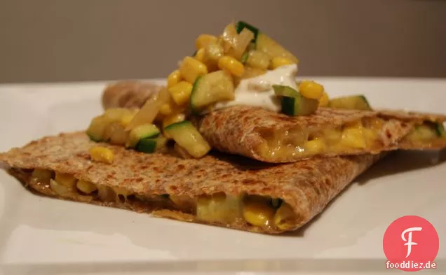 Zucchini & Mais Quesadilla