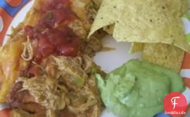 Schweinefleisch-Enchiladas