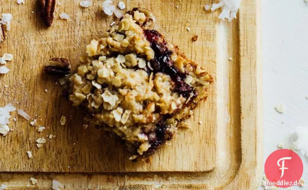 Chunky Schokolade-Marmelade Bars