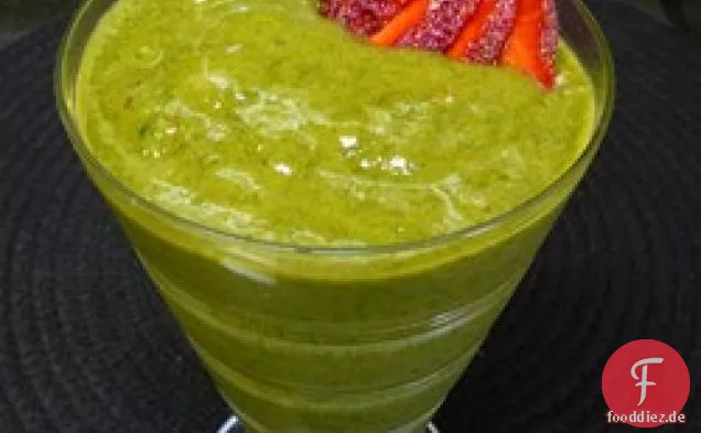Grüner Schleim Smoothie