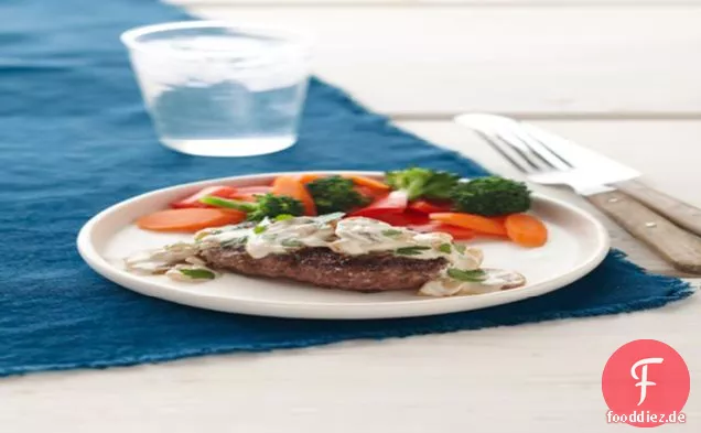 Saucy gehacktes Steak