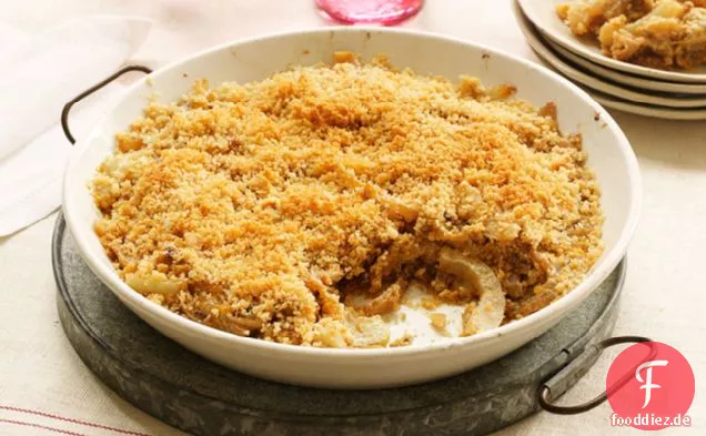 Karamellisierter Fenchel-Gratin