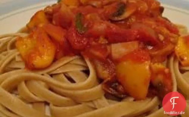 Tomaten-Basilikum-Pasta-Sauce
