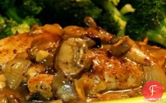 Süßes Huhn Marsala