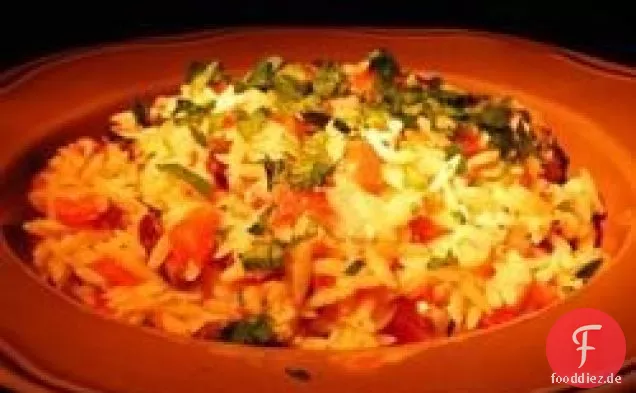Griechisch Orzo mit Feta