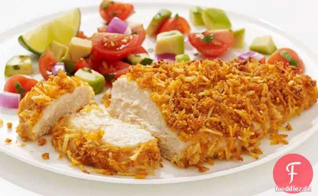 Mesquite Hähnchenbrust mit Limette-Avocado Salsa