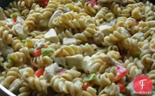 Huhn Rotini Auf Kasserolle