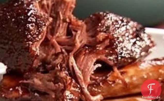 Slow Cooker gegrillte Rinderrippen