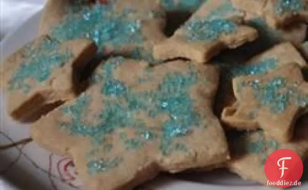 Brauner Zucker gewürzt Shortbread