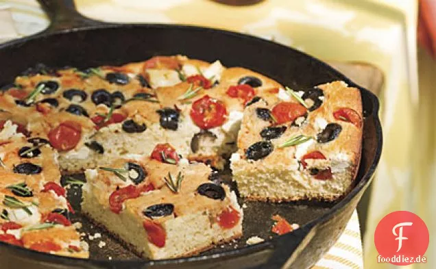Maisbrot-Focaccia